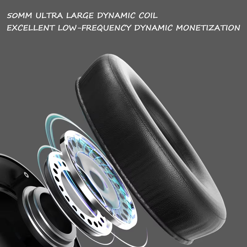 L839 Bluetooth 5.3 Earphones Headphones Foldable Gaming Headset Sport Headphone with Mic Music Earbuds