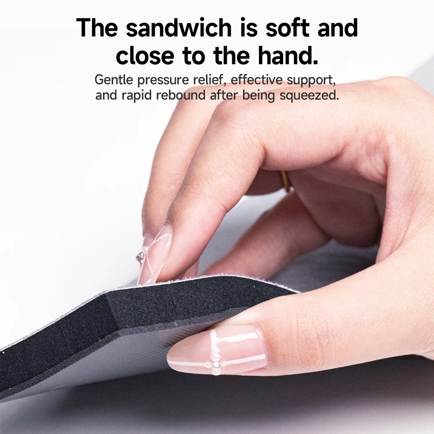 New  Block98 98 Keys-Gradient Memory Foam Hand Rest-Mechanical Keyboard Computer-Office Typing-Wrist Pad-Soft Hand Rest