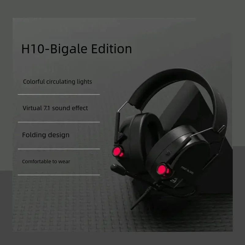 AX120 White 7.1 Editionpractical High-Valuegaming Gamingheadset Highsound Quality
