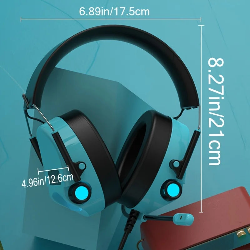 AX120 White 7.1 Editionpractical High-Valuegaming Gamingheadset Highsound Quality
